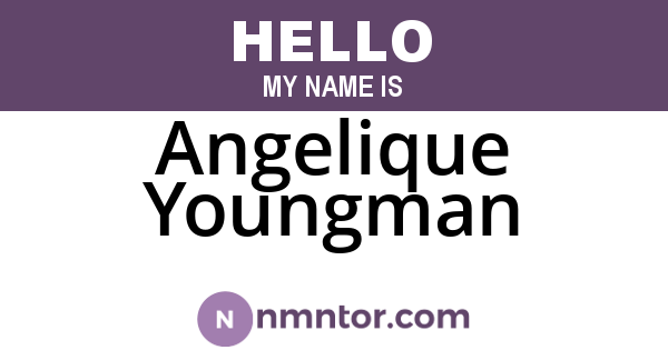 Angelique Youngman