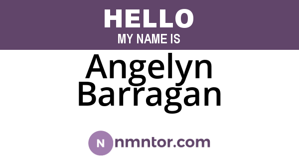 Angelyn Barragan