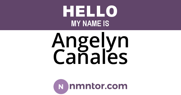 Angelyn Canales