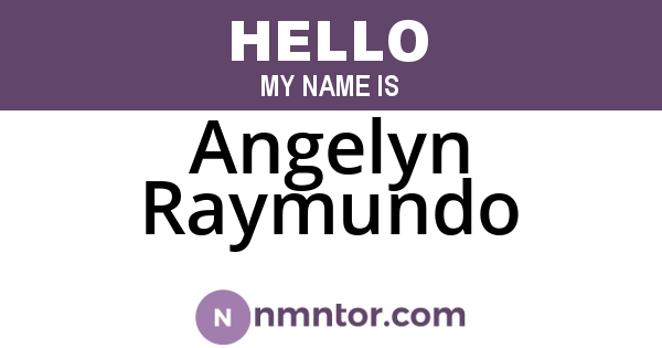 Angelyn Raymundo
