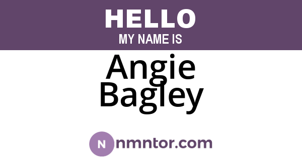 Angie Bagley