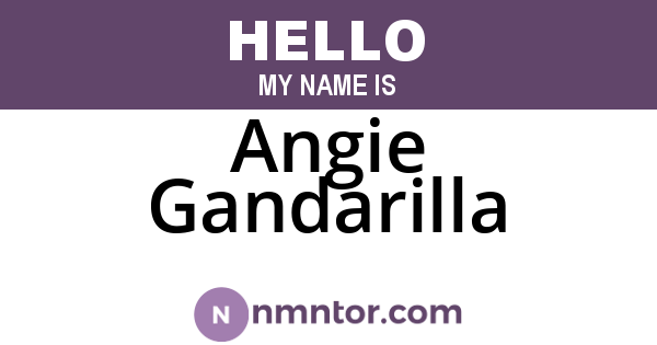 Angie Gandarilla