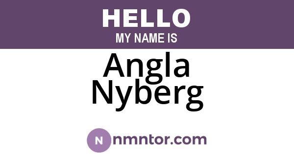 Angla Nyberg