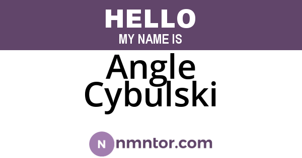 Angle Cybulski