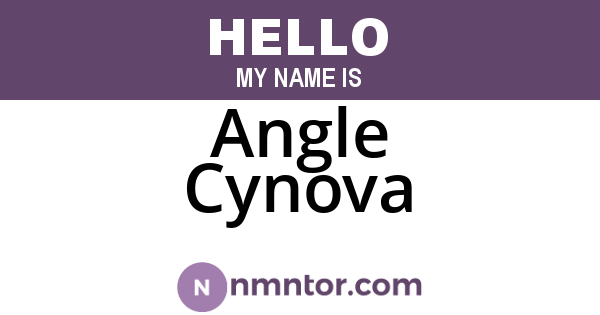Angle Cynova