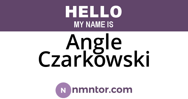 Angle Czarkowski