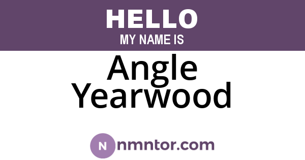 Angle Yearwood
