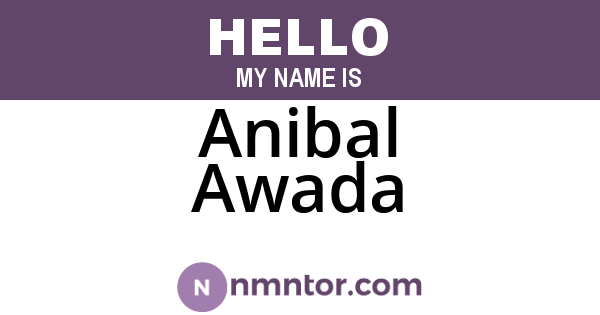 Anibal Awada