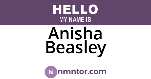 Anisha Beasley