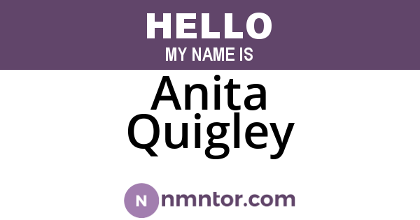 Anita Quigley
