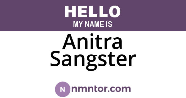 Anitra Sangster