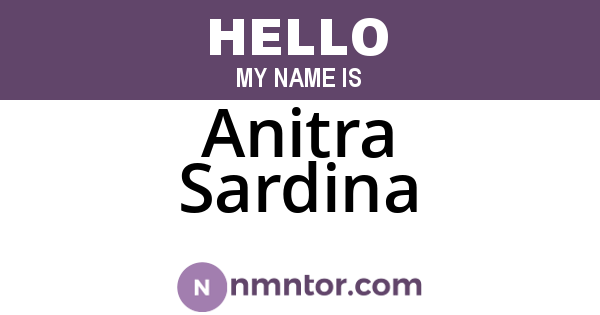 Anitra Sardina