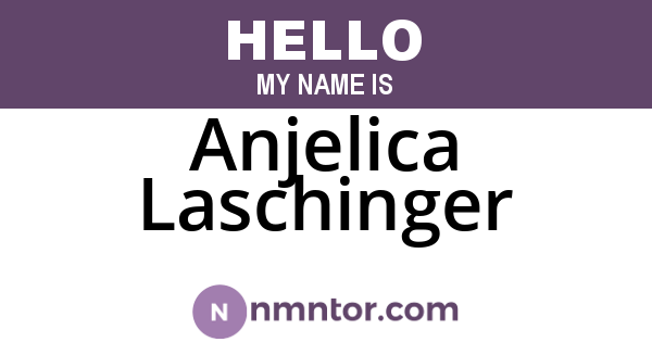 Anjelica Laschinger