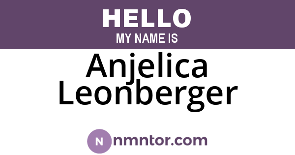 Anjelica Leonberger