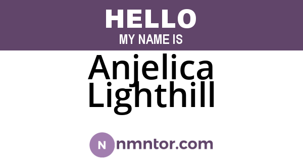 Anjelica Lighthill