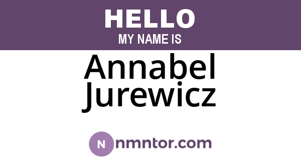 Annabel Jurewicz