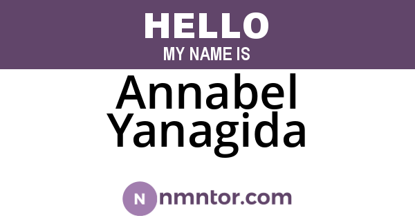 Annabel Yanagida