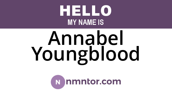 Annabel Youngblood