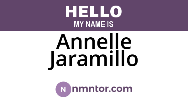 Annelle Jaramillo