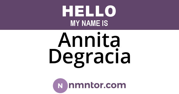 Annita Degracia