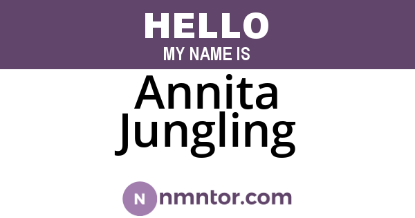 Annita Jungling