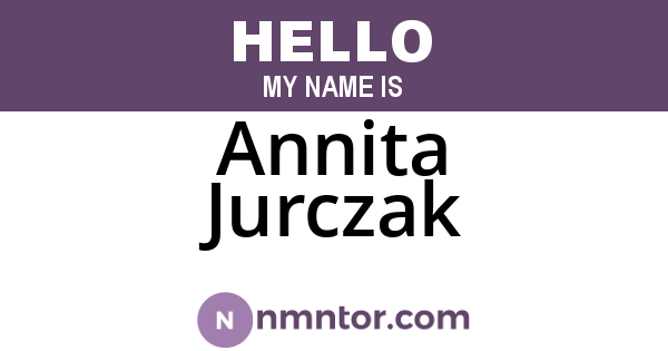 Annita Jurczak