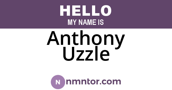 Anthony Uzzle