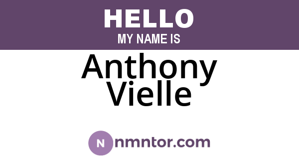 Anthony Vielle