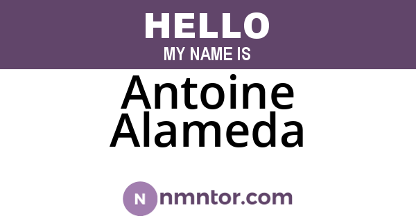 Antoine Alameda