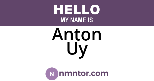 Anton Uy
