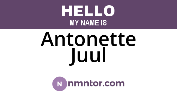 Antonette Juul