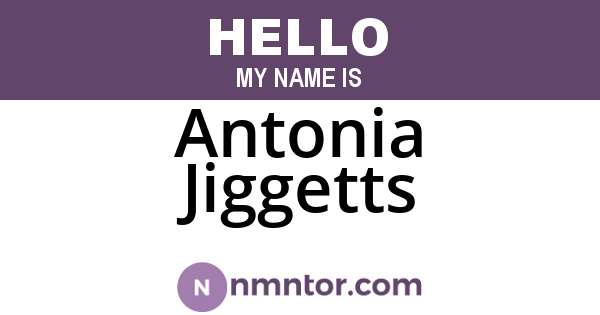 Antonia Jiggetts