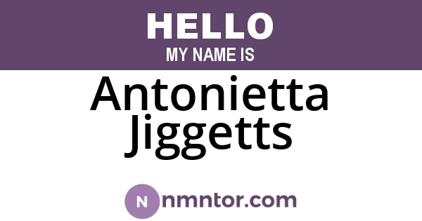 Antonietta Jiggetts