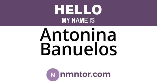 Antonina Banuelos