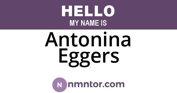 Antonina Eggers