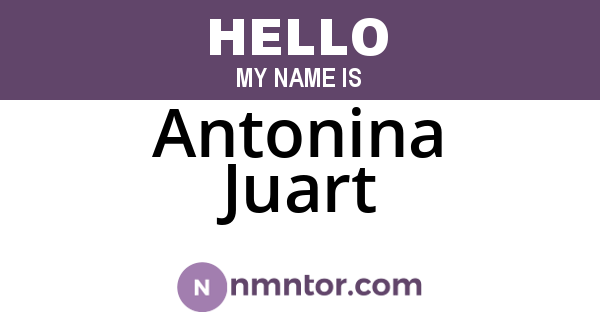 Antonina Juart