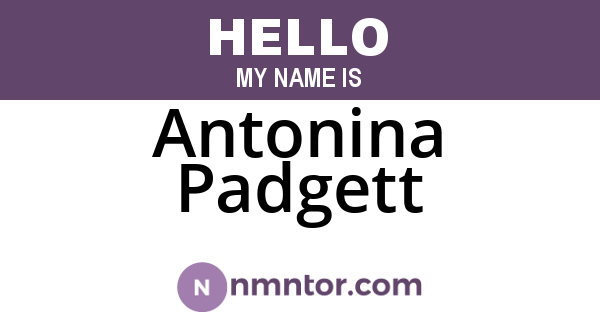 Antonina Padgett