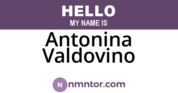 Antonina Valdovino