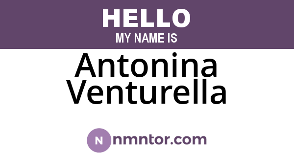 Antonina Venturella