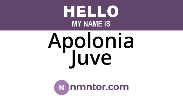 Apolonia Juve