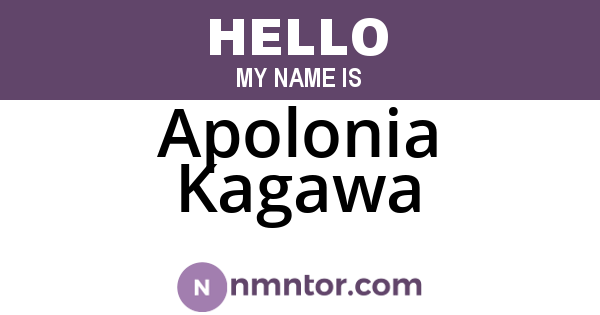 Apolonia Kagawa