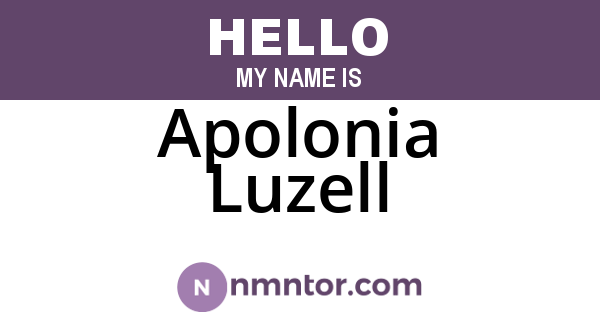Apolonia Luzell