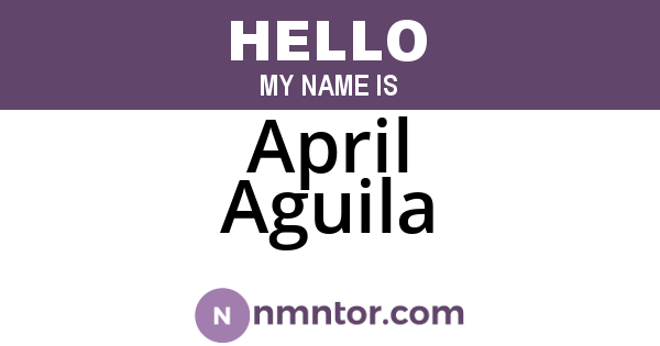 April Aguila