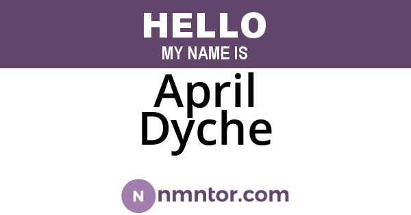 April Dyche
