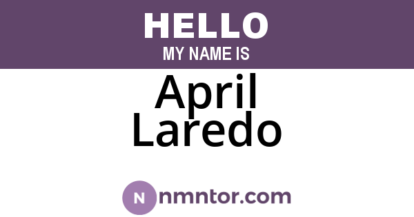 April Laredo