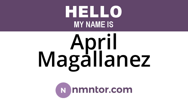 April Magallanez