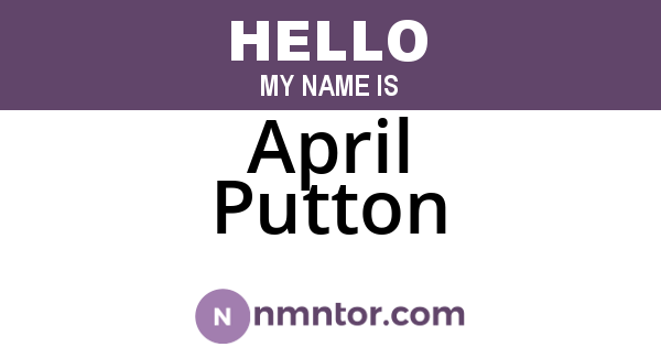April Putton