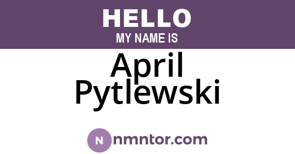 April Pytlewski