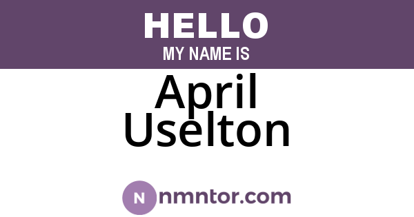 April Uselton