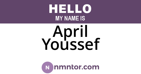 April Youssef